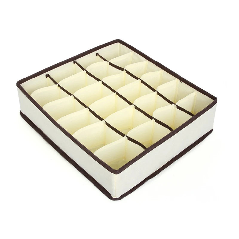 Organizer for Underwear Socks Bra Pants Scarf Tie Storage Box Wardrobe Drawer Organizers Foldable Case for Underwear Organizer