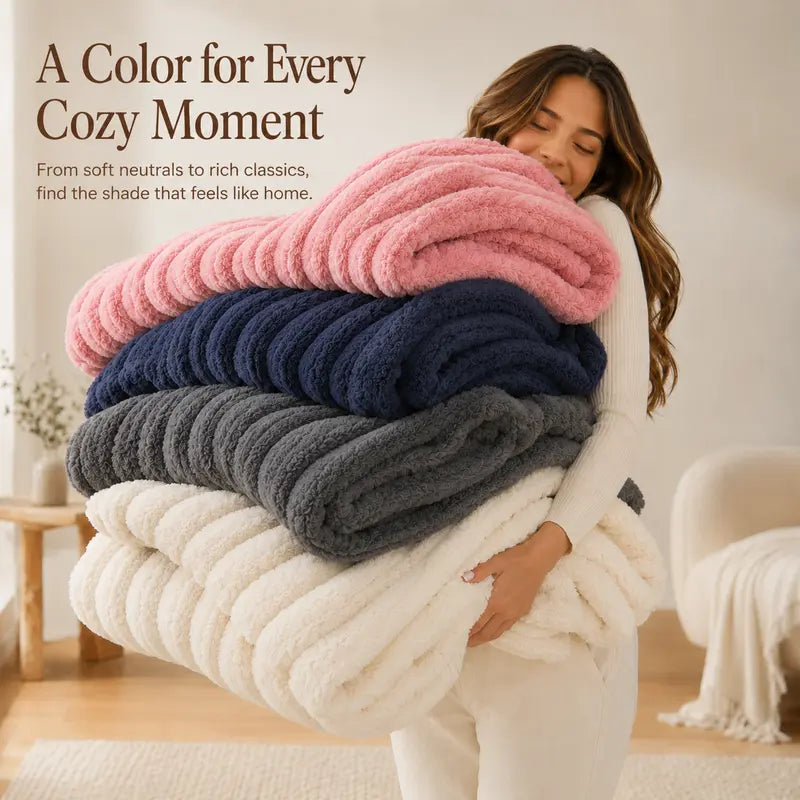 【Halloween Home Warmth】Ufist COZY THROW BLANKET – Premium Soft Lightweight Blanket for Couch & Bed, Elegant Home Decor Blanket, Warm Plush Blanket for Bedroom Living Room, All Season Comfort, Perfect Gift for Women Men