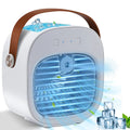Portable Air Conditioner Rechargeable Mini Air Conditioners Personal Air Conditioning Cordless Air Cooler Fan for Room Camping